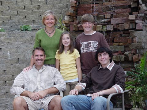 Scott Goode, wife Lorri Children, Jordan, Andrew, and Maggie