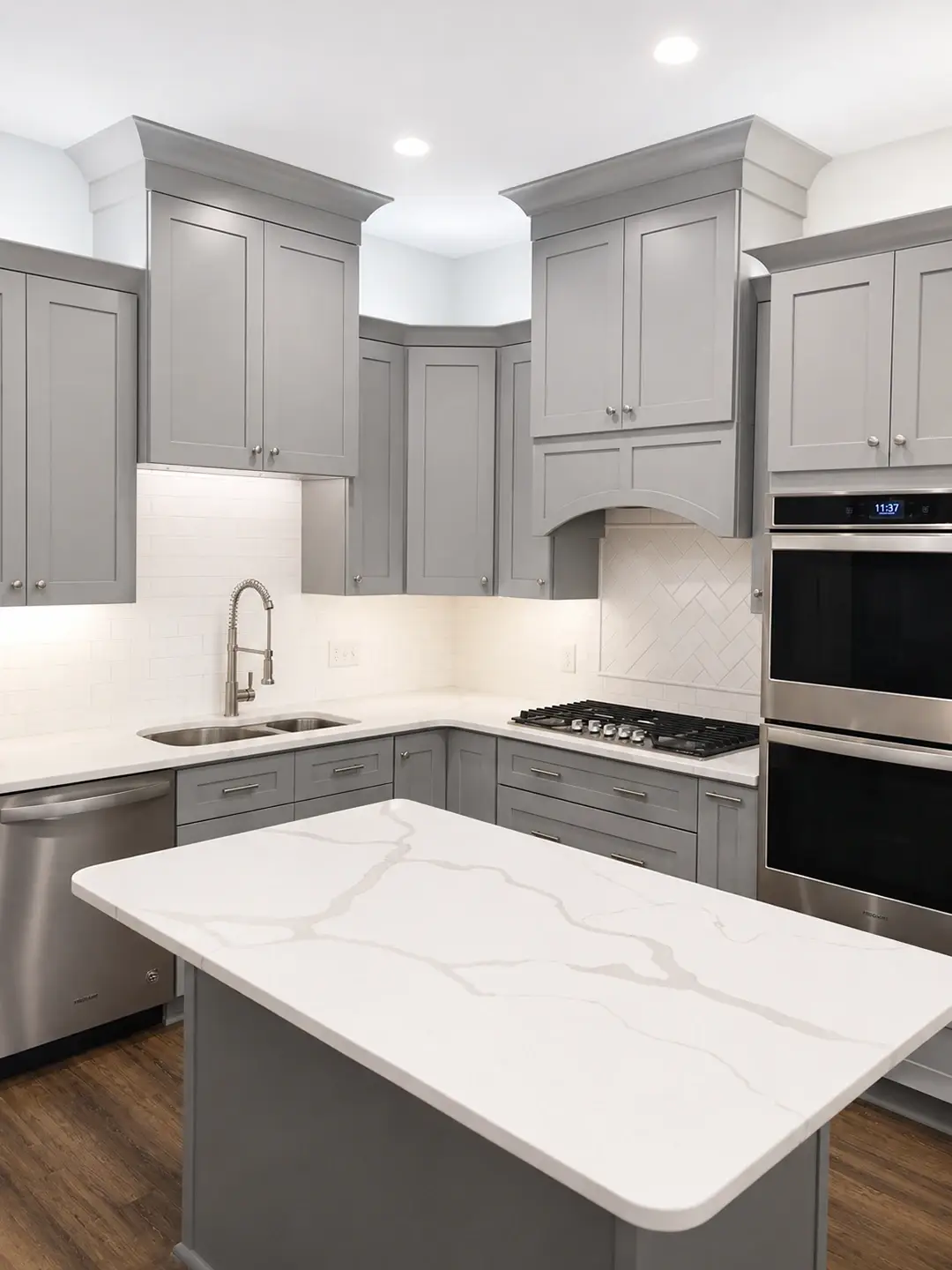 Kitchen after remodel by 3 Day Kitchen & Bath