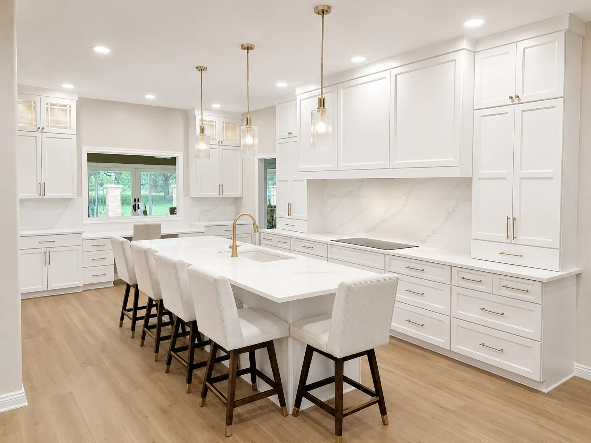 Kitchen after remodel by 3 Day Kitchen & Bath