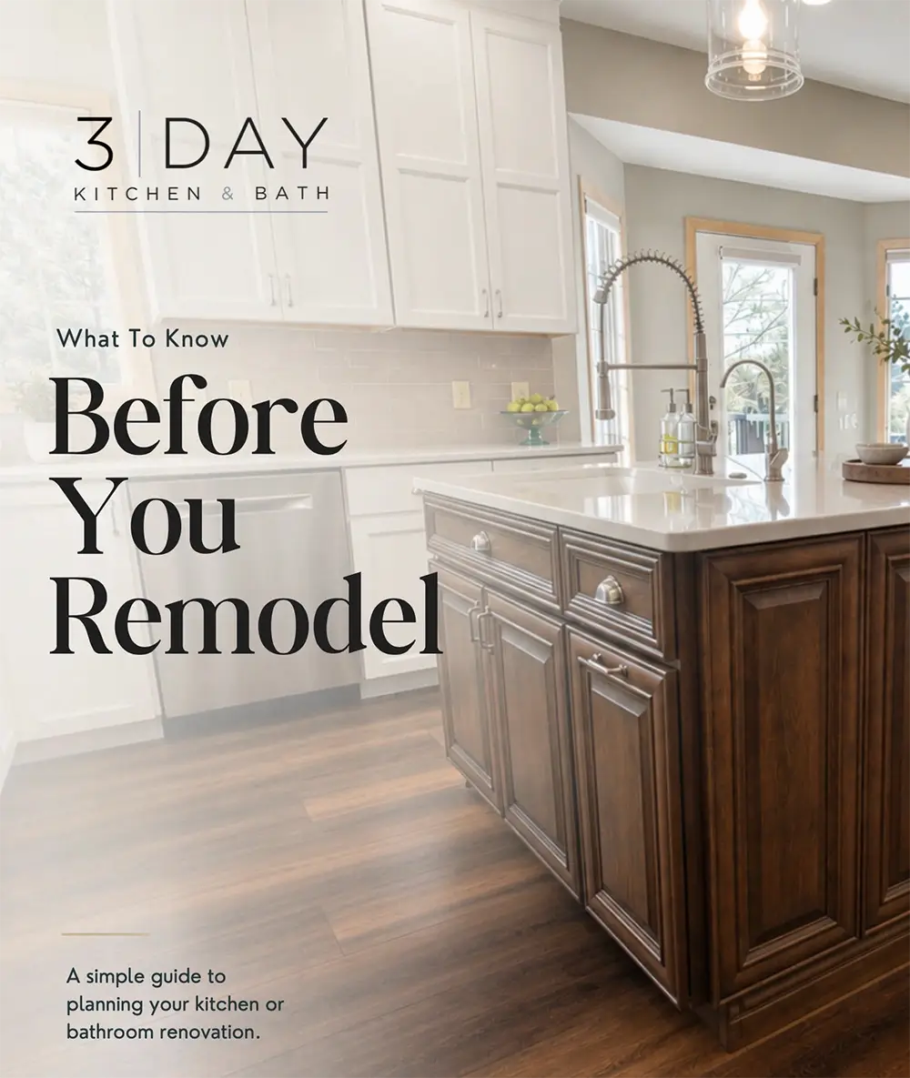 Home Remodeling Guide Cover1 - 3 Day Kitchen & Bath