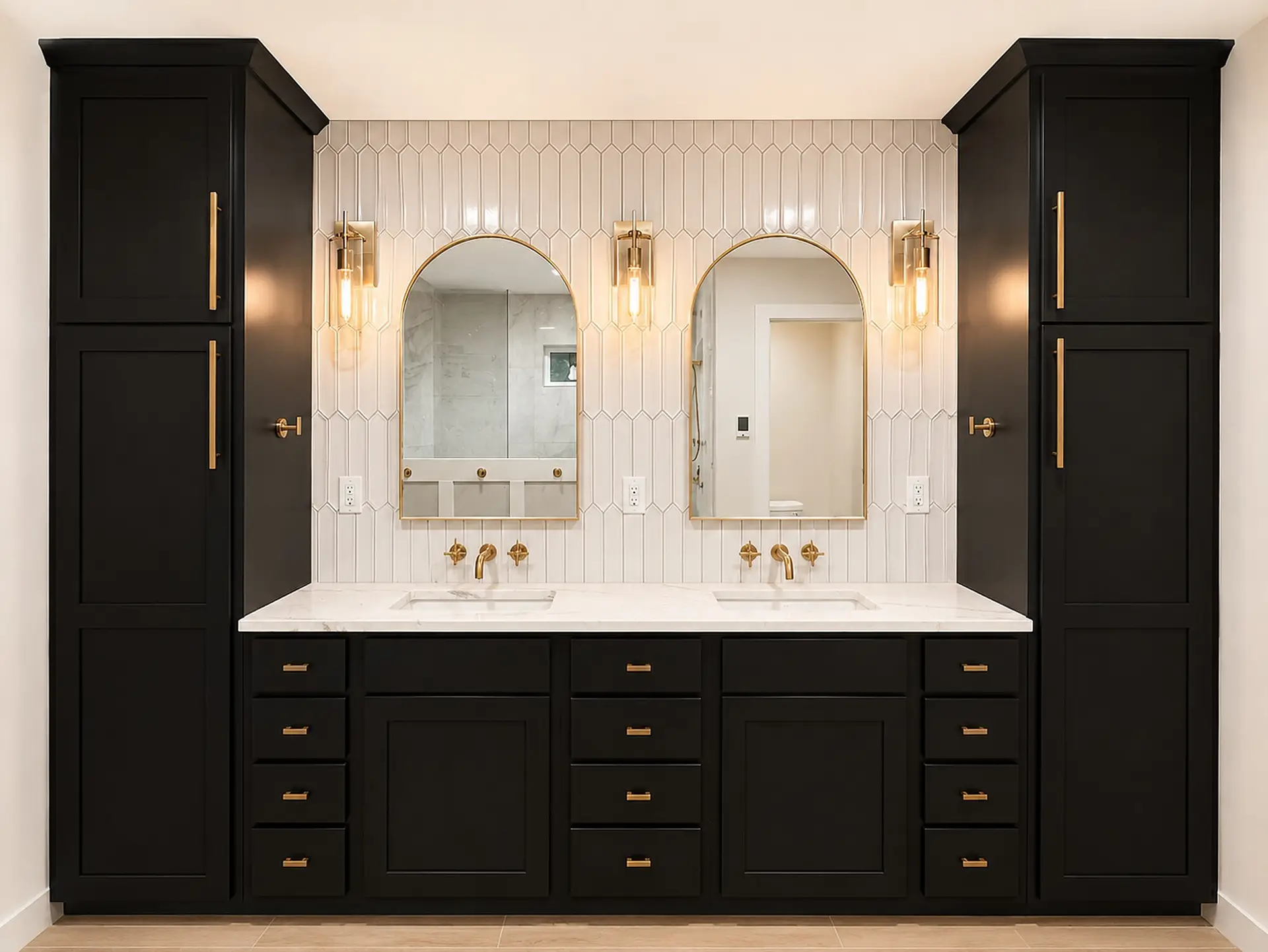 Completed bathroom remodel by 3 Day Kitchen & Bath in Dayton, OH