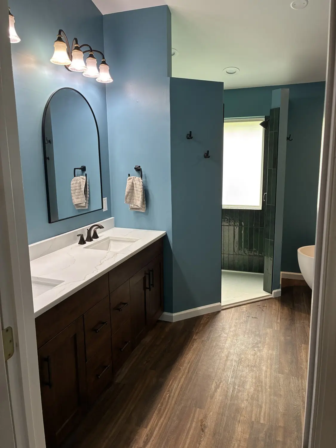 Liberty Township bathroom after remodeling